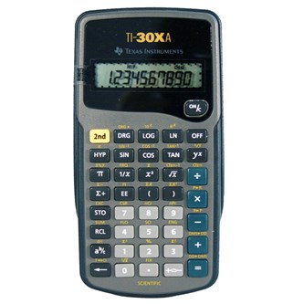 Funktionsräknare TEXAS TI-30 Xa