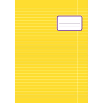 Skrivhäfte A4, linjerat 8,5 mm 10-pack