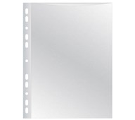 Plastficka A4 präglad 100-pack