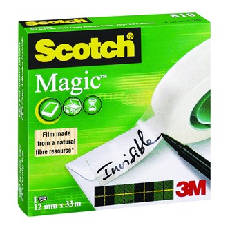 Tejp Scotch Magic 810 12 mm x 33 m