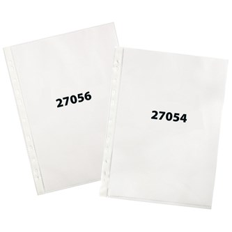 Plastficka A4 0,09 mm 100-pack