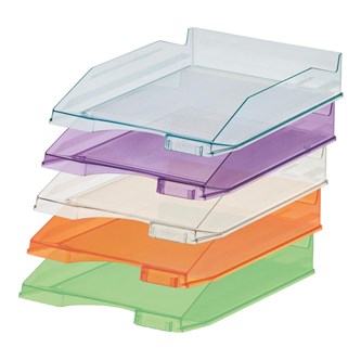 Brevkorg transparent plast