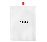 Plastficka A4 0,12 mm 100-pack