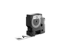 Märktejp Dymo 24 mm svart/vit