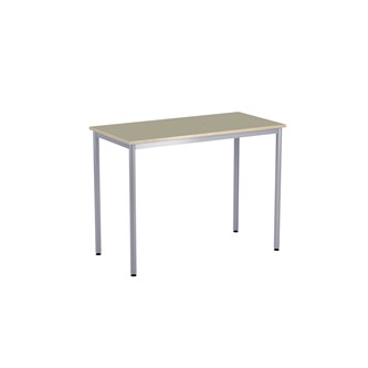 Bord 12:38 BX akustik optimal linoleum 120x80 cm silverstativ