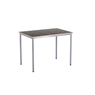 Bord 12:38 BX akustik optimal linoleum 120x80 cm silverstativ