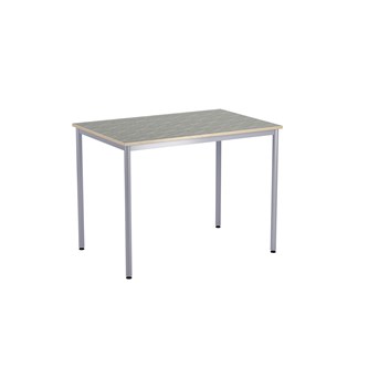 Bord 12:38 BX akustik optimal linoleum 120x80 cm silverstativ