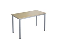 Bord Multiflex FSC HPL 120x60 höjd 72-88 cm silverstativ