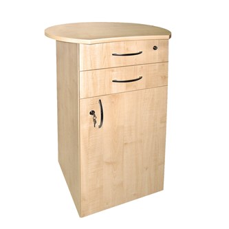 Ståpulpet Elling m. dörr boklaminat