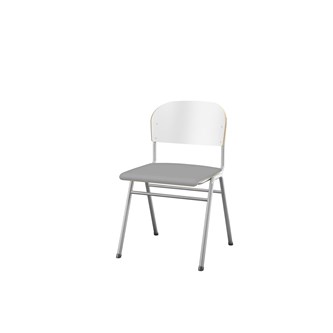 Stol Matte FSC sh 44 cm stor sits silverstativ