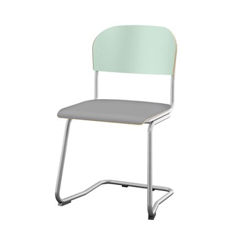 Stol Matte FSC sh 45 cm stor sits silverstativ
