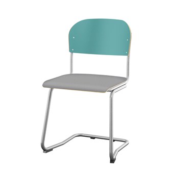 Stol Matte FSC sh 45 cm stor sits silverstativ