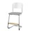 Stol Matte FSC sh 45 cm liten sits silverstativ
