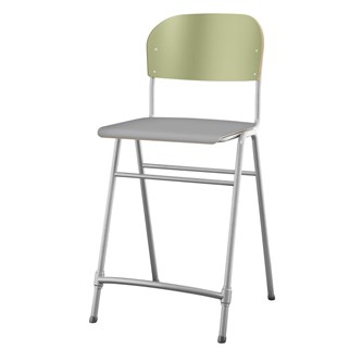 Stol Matte FSC sh 65 cm stor sits silverstativ