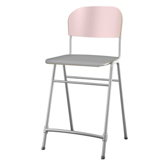 Stol Matte FSC sh 65 cm stor sits silverstativ