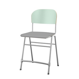 Stol Matte FSC sh 54 cm stor sits silverstativ