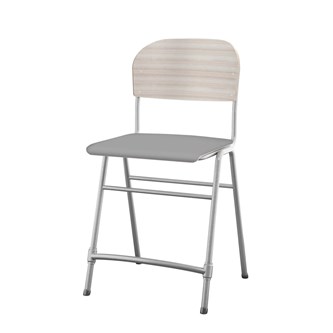Stol Matte FSC sh 54 cm stor sits silverstativ