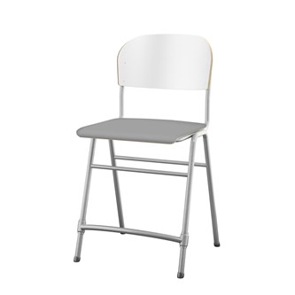 Stol Matte FSC sh 54 cm stor sits silverstativ