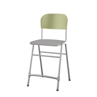 Stol Matte FSC sh 54 cm liten sits silverstativ