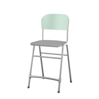 Stol Matte FSC sh 54 cm liten sits silverstativ