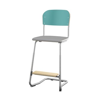 Stol Matte FSC sh 57/63 cm liten sits silverstativ