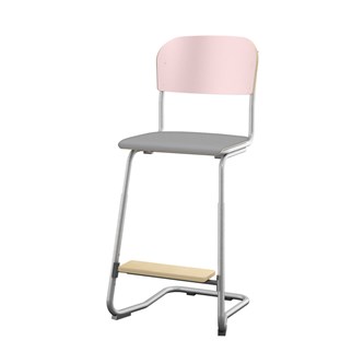 Stol Matte FSC sh 57/63 cm liten sits silverstativ