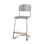 Stol Matte FSC sh 57/63 cm liten sits silverstativ