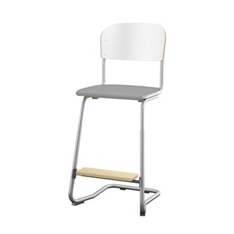 Stol Matte FSC sh 57/63 cm liten sits silverstativ