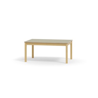 Bord Maria akustik optimal linoleum björk 120x80 cm