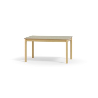 Bord Maria akustik optimal linoleum björk 120x80 cm