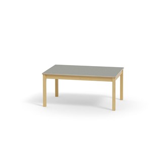 Bord Maria akustik optimal linoleum björk 120x80 cm