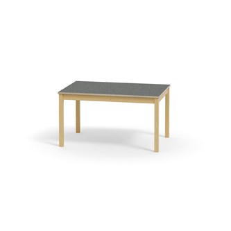 Bord Maria akustik optimal linoleum björk 120x80 cm