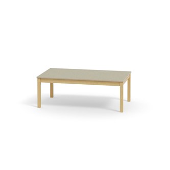 Bord Maria akustik linoleum björk 140x80 cm