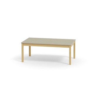 Bord Maria akustik linoleum björk 140x80 cm