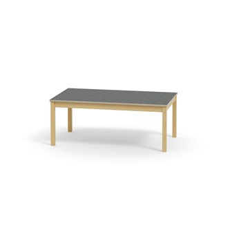 Bord Maria akustik linoleum björk 140x80 cm