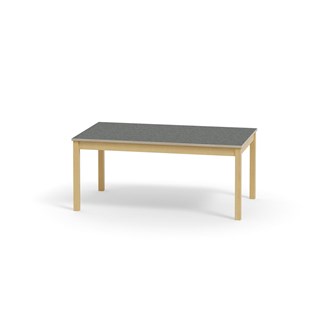 Bord Maria akustik linoleum björk 140x80 cm