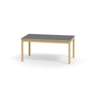 Bord Maria akustik linoleum björk 140x80 cm