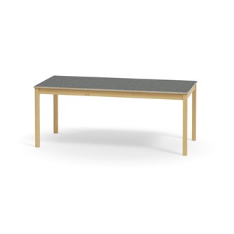 Bord Maria akustik linoleum björk 180x80 cm