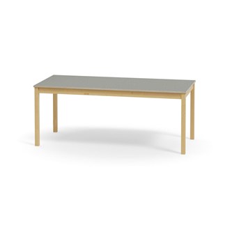 Bord Maria akustik linoleum björk 180x80 cm