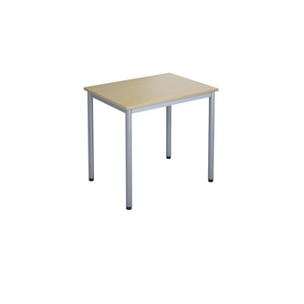 Bord 12:38 FSC BX akustik optimal laminat 80x60 cm silverstativ