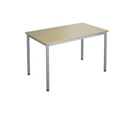 Bord 12:38 FSC BX akustik optimal laminat 120x70 cm silverstativ