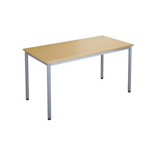 Bord 12:38 FSC BX DL 140x70 cm silverstativ