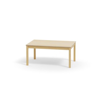 Bord Maria akustik optimal laminat björk 120x80 cm