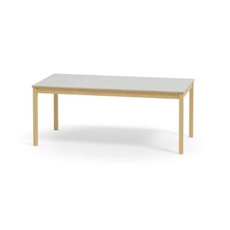 Bord Maria akustiklaminat björk 180x90 cm