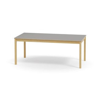 Bord Maria akustiklaminat björk 180x90 cm