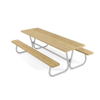 Rörvik picknickbord furu 233x70 H72 cm