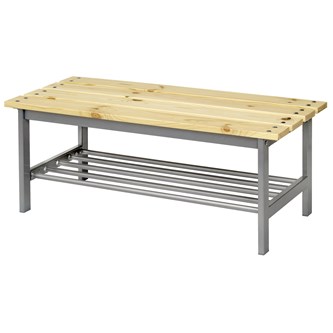 ROBE bänk 150 cm med skohylla