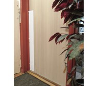 Klämskydd Vector längd 128 cm, 4-6 cm tjocka dörrar