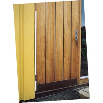 Klämskydd Vector längd 200 cm, 4-6 cm tjocka dörrar