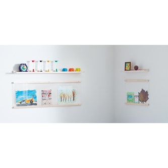 Expo fotolist 50 cm med plexiglas